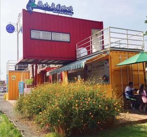 Steel Material Custom Container House waterproof  OEM For Residential